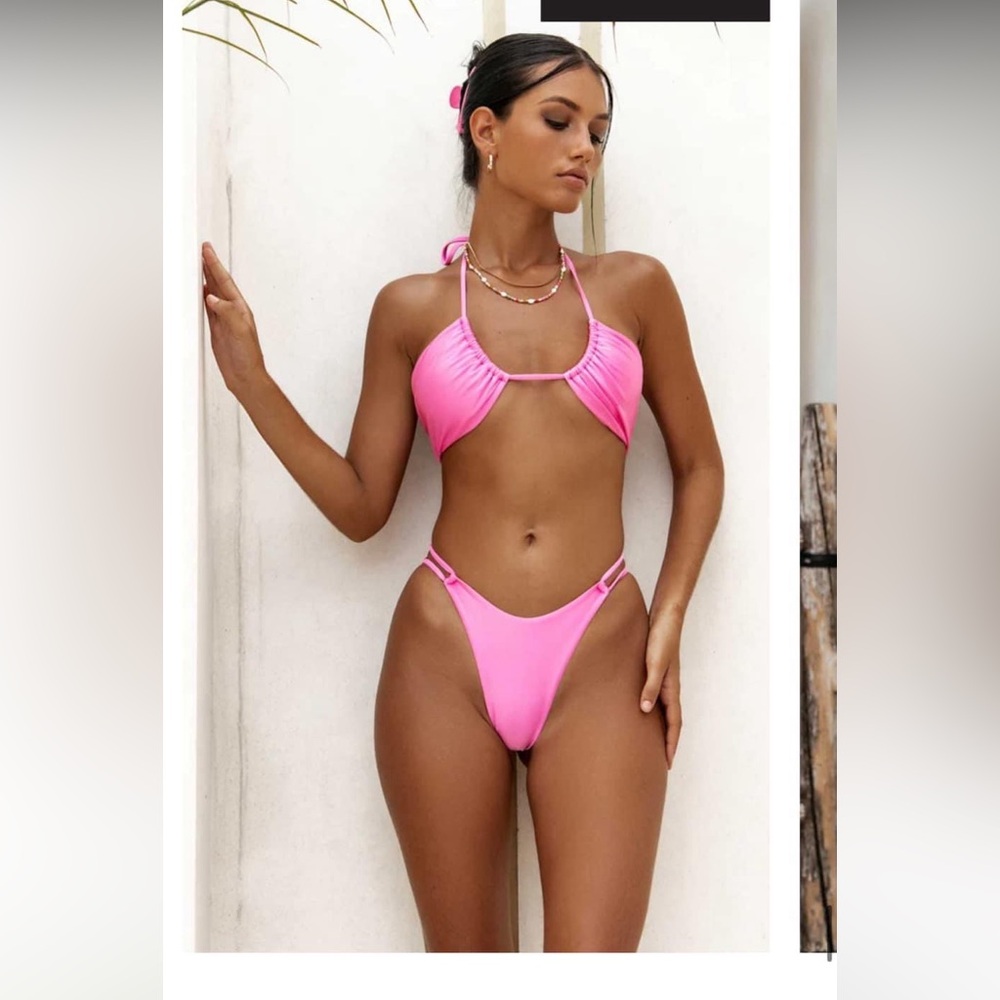 Pink Hard Swimwear Bathingsuit